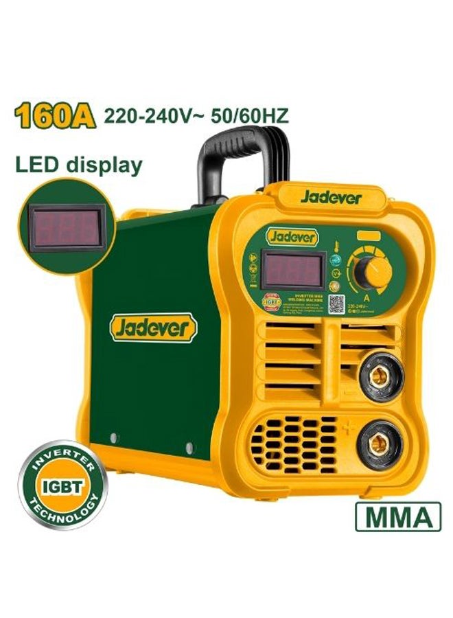 Jadever Inverter Mma Welding Machine 160Ah Mini Jdwd31601 - Image 2