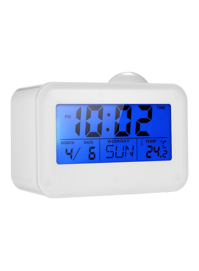 نيبمينينت ساعة منبه رقمية بمؤقت عد تنازلي وبإضاءة LED خلفية أبيض - Image 3