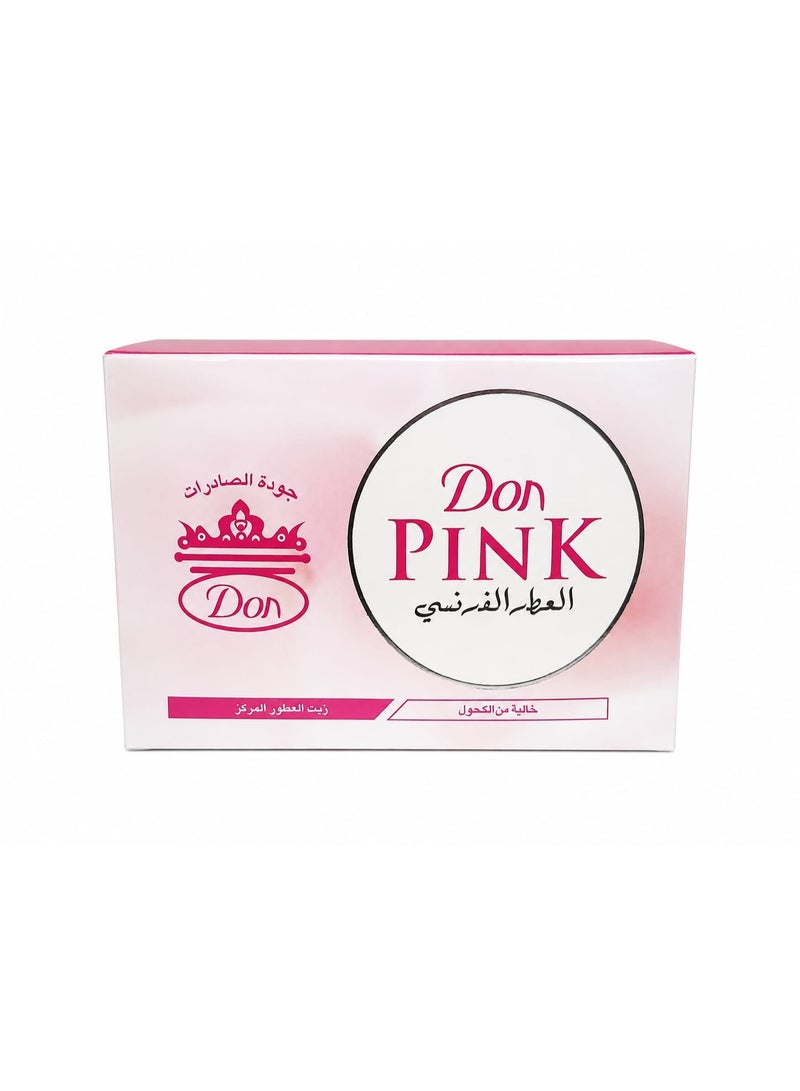 Don Pink French Fragrance Roll-On Perfume Oil, 6ml (Pack of 12) - Image 1