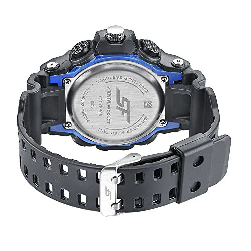 SF Hustler Analog-Digital Grey Round Dial Men's Sport Watch-77117PP05W - Image 4