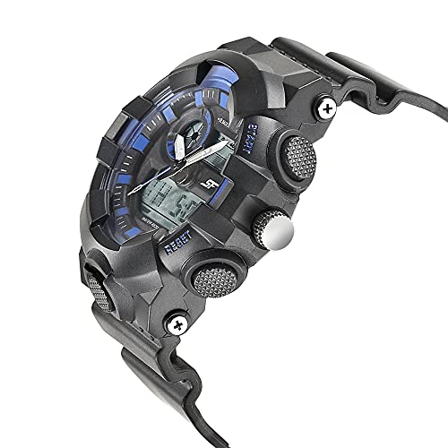 SF Hustler Analog-Digital Grey Round Dial Men's Sport Watch-77117PP05W - Image 2