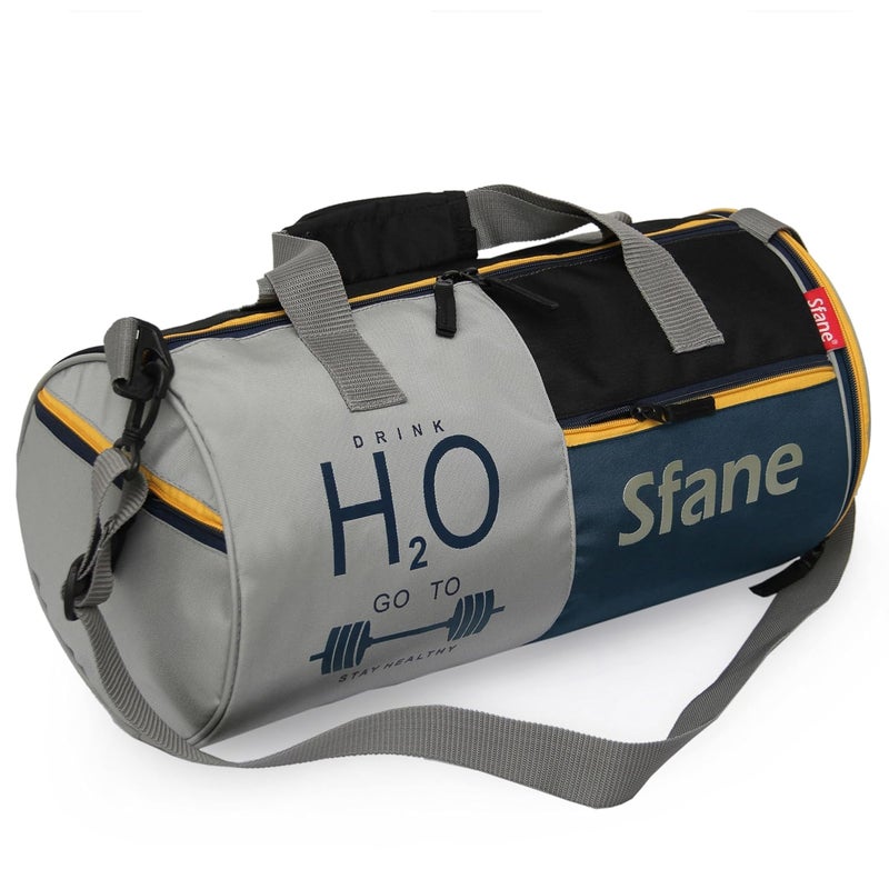 SFANE Gym Bag/Duffle Bag/Sports Bag/Shoulder Bag/Sports Bags/Gym Bags for Men & Women (Navy Blue) - Image 4