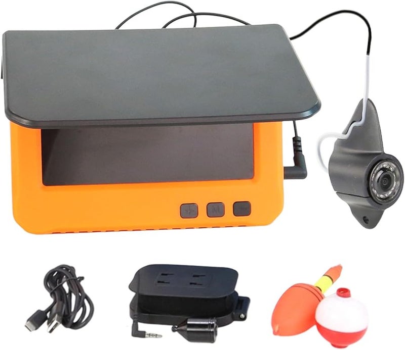 4.3 بوصة شاشة إل سي دي مونيتور مكتشف الأسماك كاميرا تحت الماء مع كابل 98 قدم مقاوم للماء لصيد الأسماك في البحيرة والجليد والقوارب - Image 2