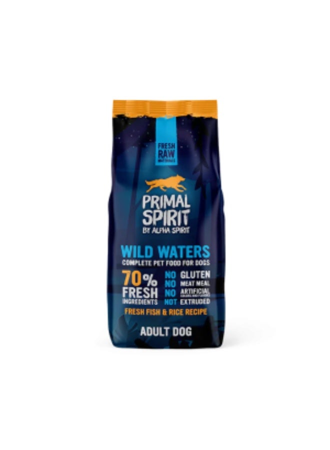 Alpha SpiritPrimal 70% Wild Waters Dog Food 12 kg