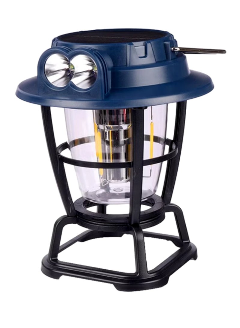 Multi Functional Waterproof 300 Lumen Solar Lamp Portable - Image 1