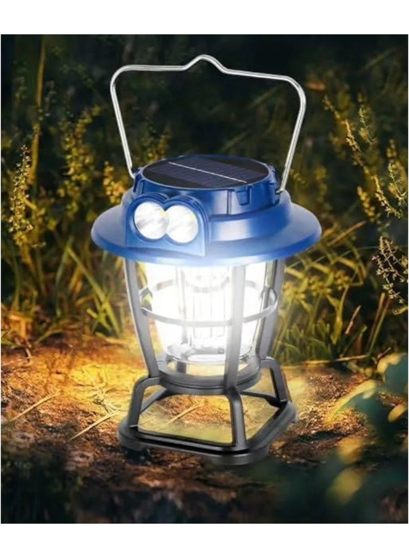 Multi Functional Waterproof 300 Lumen Solar Lamp Portable - Image 2