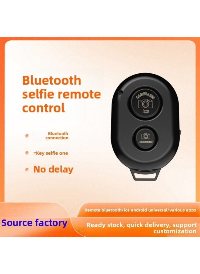 Bluetooth Camera Remote Control ISO/Android Universal Mini Portable Try To Master One-on Shooting-Color:Black - Image 1