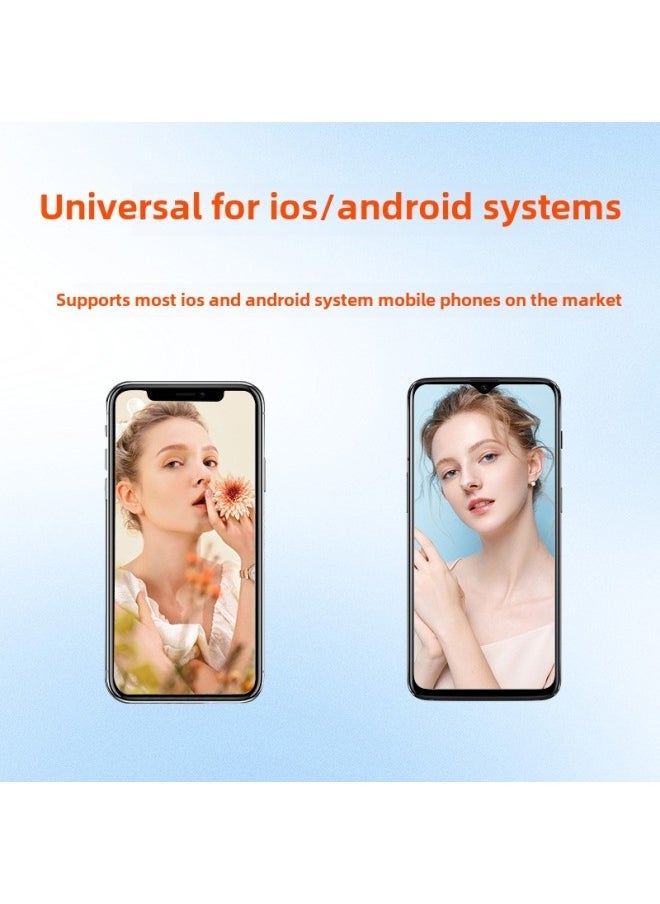 Bluetooth Camera Remote Control ISO/Android Universal Mini Portable Try To Master One-on Shooting-Color:Black - Image 4