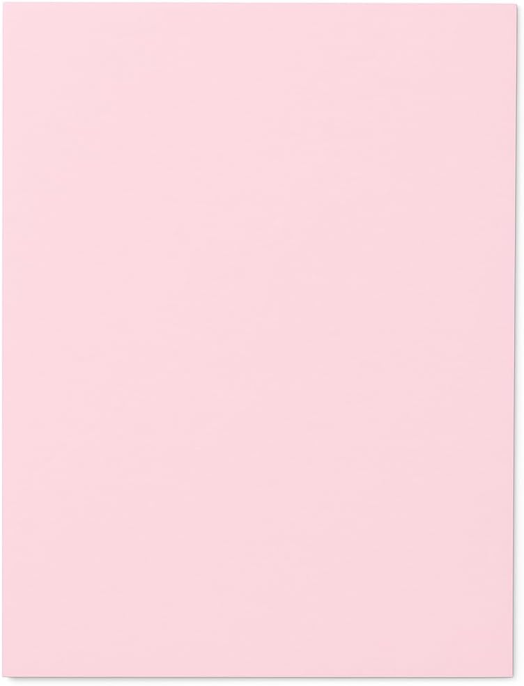Fitto A4 Light Pink Chart Paper for Crafts, Art Projects, and School Use, 1 PC - Image 1
