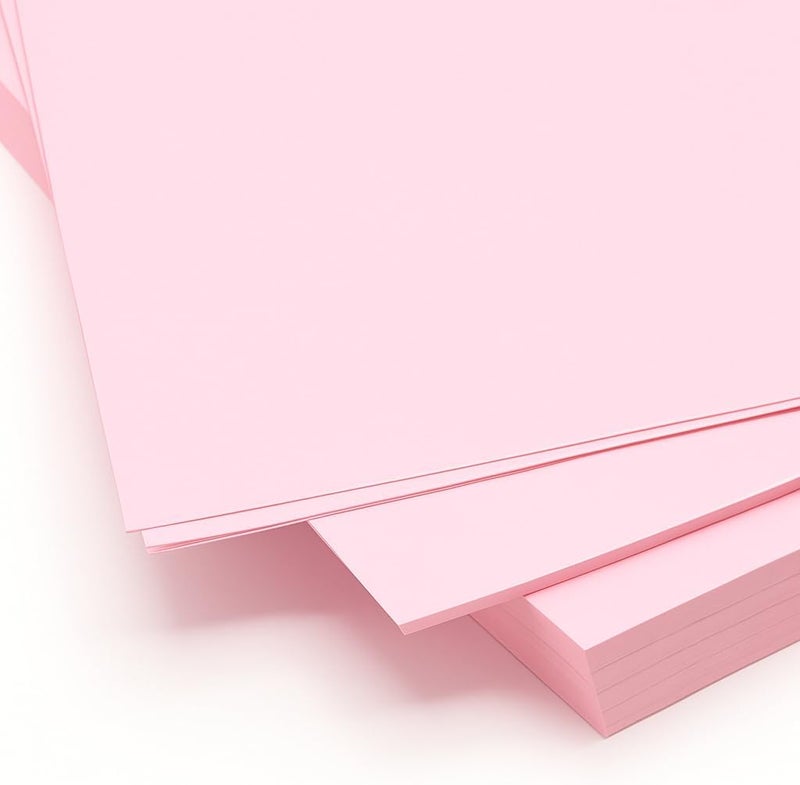 Fitto A4 Light Pink Chart Paper for Crafts, Art Projects, and School Use, 1 PC - Image 2