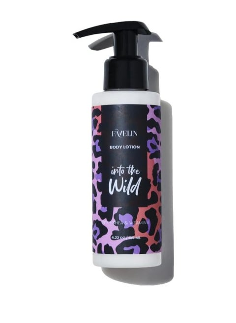 Into the Wild Body Lotion | 125ML | Blend of Amber, White Oud, and Sugar | Softens and moisturizes.