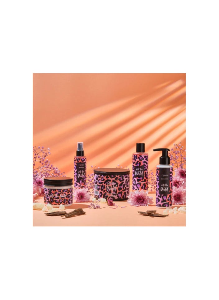 favelin Into the Wild Body Lotion | 125ML | Blend of Amber, White Oud, and Sugar | Softens and moisturizes.  - Image 4