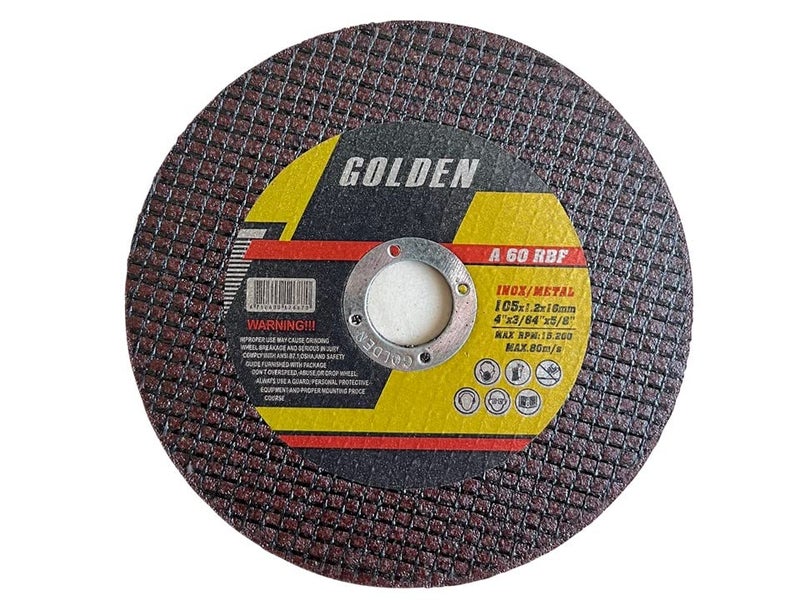 Zebra Premium Tools ZG08 Golden 4 Cut Off Wheel Brown 4 Inch Cutting Blade Set of 25PCS 25 - Image 2