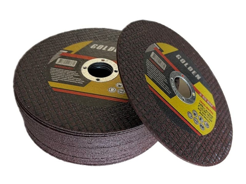 Zebra Premium Tools ZG08 Golden 4 Cut Off Wheel Brown 4 Inch Cutting Blade Set of 25PCS 25 - Image 1