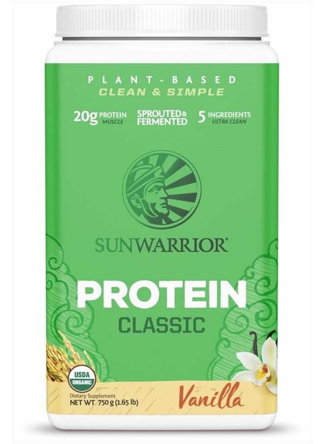 Sunwarrior SUNWARRIOR Classic Vanilla Protein, 750 GR 
