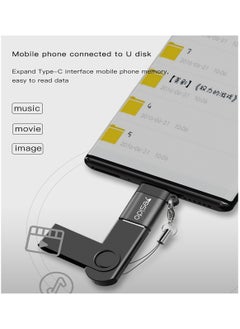 Yesido Yesido GS06 OTG Typpe-C Mini Function Mobile Phone Power Data Transmit Convert Type-C to USB OTG Adapter - Black  - Image 4
