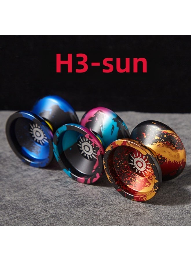 YTP H3 Sun Yo-yo Dead Sleep Professional Fancy Competitive Super Long Idling Alloy Yo-yo Wholesale-Color:.upgraded Fortune Cat  Activity Model-Specifications:10 Ropes  - Image 4