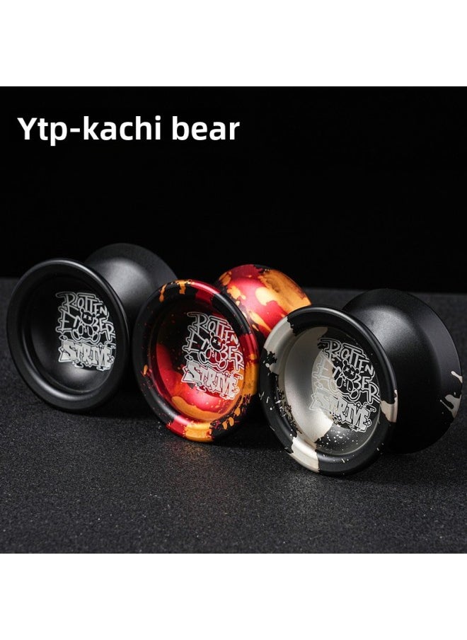 YTP H3 Sun Yo-yo Dead Sleep Professional Fancy Competitive Super Long Idling Alloy Yo-yo Wholesale-Color:.upgraded Fortune Cat  Activity Model-Specifications:10 Ropes  - Image 2