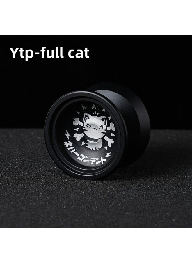 YTP H3 Sun Yo-yo Dead Sleep Professional Fancy Competitive Super Long Idling Alloy Yo-yo Wholesale-Color:.upgraded Fortune Cat  Activity Model-Specifications:10 Ropes  - Image 1