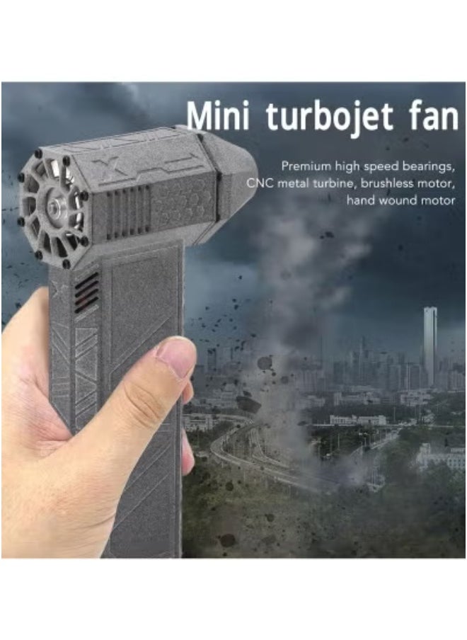 JAJEEK Air Blower Super Jet Fan 120,000 RPM | High-Speed Cordless Mini Jet Blower for Car Cleaning, Camping, Dusting, Drying | Portable Turbo-Powered Air Duster for Home & Outdoor Use | Compact, Rechargeable, Lightweight Cleaning Gadget  - Image 5