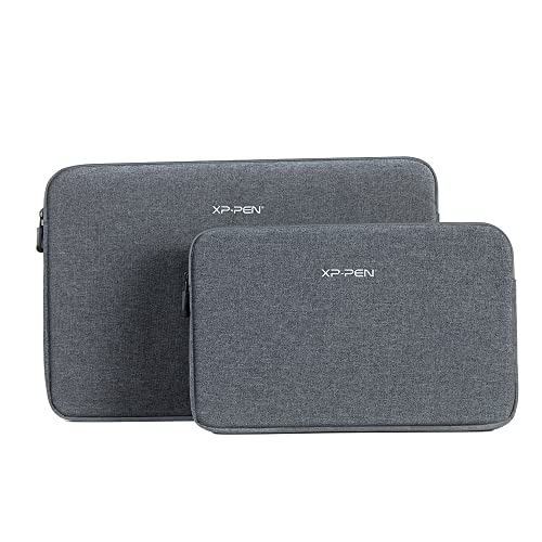 XP-Pen ACJ09 Carry Protective Bag Portable Protective Case Suitable for Any 10x6 inch Tablet Including XP-Pen Deco Fun L, Deco 01 V2, Deco Pro S, Star G960S & S Plus, Star 03 V2, Grey - Image 1