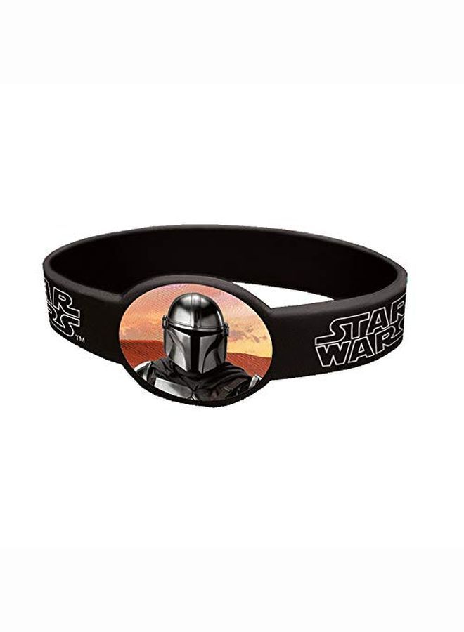 Unique Mandalorian The Child Rubber Bracelets4 Pcs Medium Multicolor - Image 3