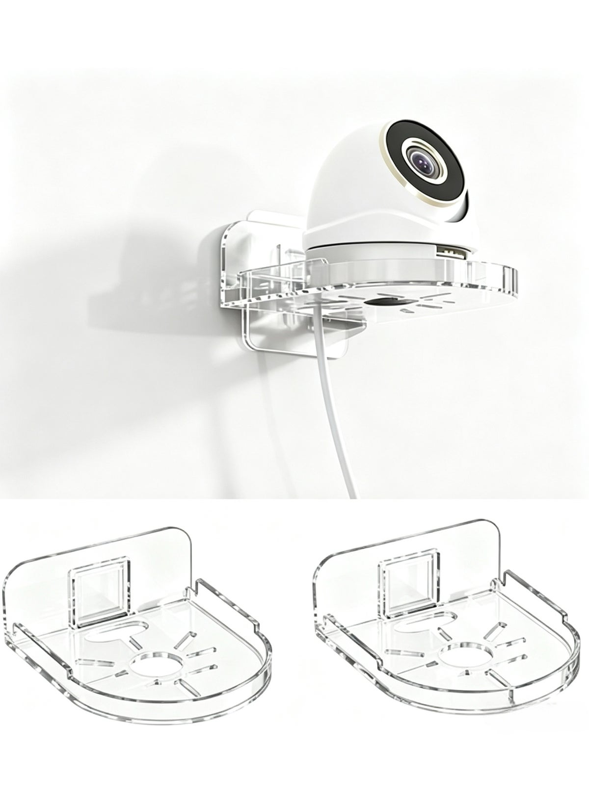 زيفيك ZEVIC 2pcs Wall Mount Storage Rack