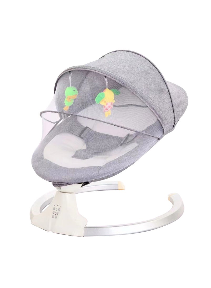 Lovely Baby Kids Rocker LB 88605 مع وظيفة التأرجح - ألعاب معلقة - موسيقى - مظلة - وجهاز تحكم عن بعد - مقعد أرجوحة آمن لحديثي الولادة - كرسي هزاز للرضع الصغار من عمر 6 إلى 18 شهرًا - رمادي - pzsku/ZDF69B5467D66F1EA6755Z/45/_/1715589067/3654bc74-62a8-4b61-ab1c-5bfa1db9bd11