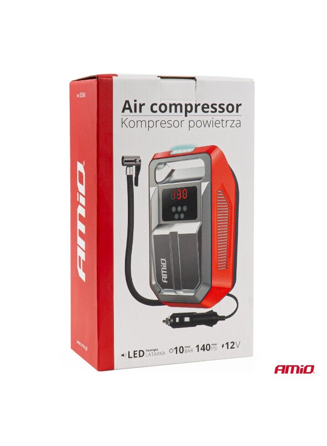 أميو CAR AIR COMPRESSOR 12V 140PSI - Image 3