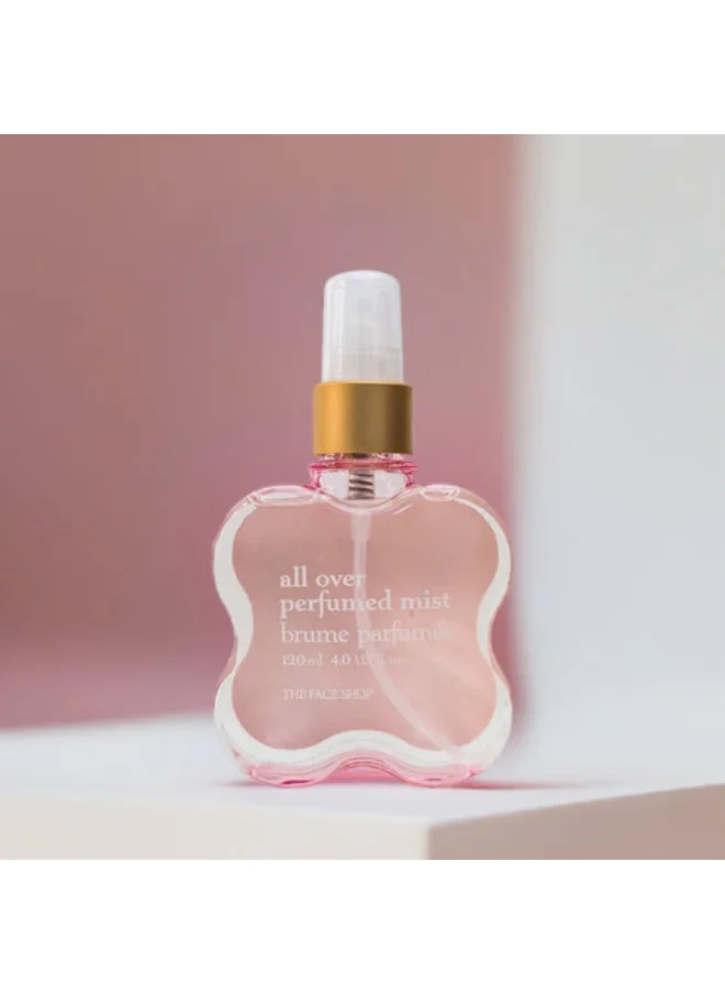 THE FACE SHOP Allover 01 Secret Bloom || Hair And Body Mist With Rose Scent - 120 Ml