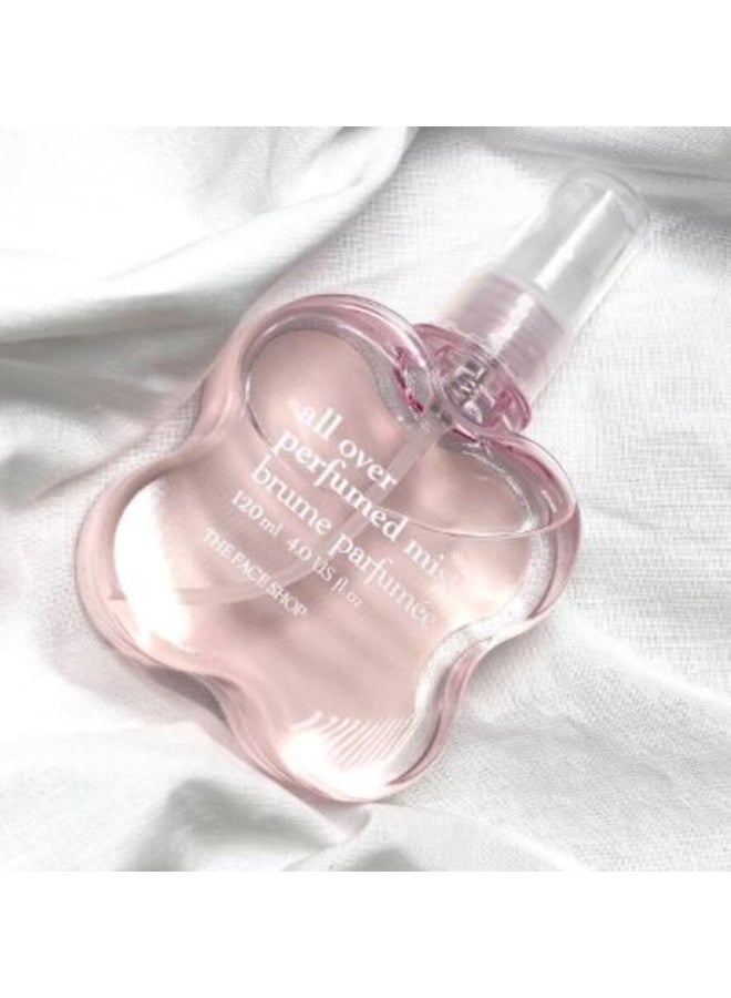 THE FACE SHOP Allover 01 Secret Bloom || Hair And Body Mist With Rose Scent - 120 Ml  - Image 5