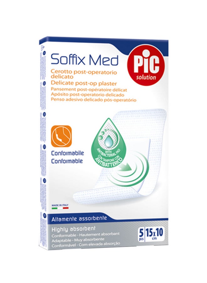 بيك سوفيكس ميد ديليكيت بوست أوب بلاستر 15 × 10 سم 5 قطع