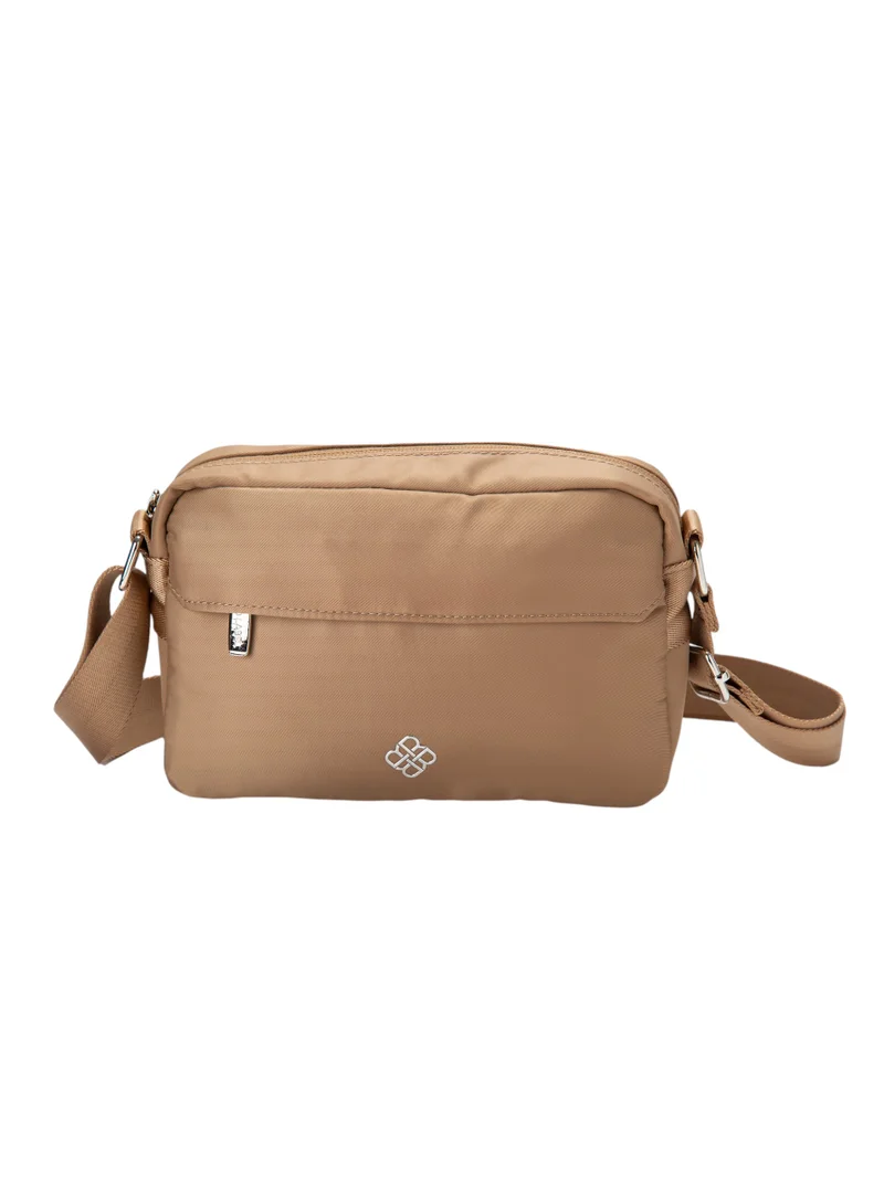 Bata Casual Zippered Sling Bag