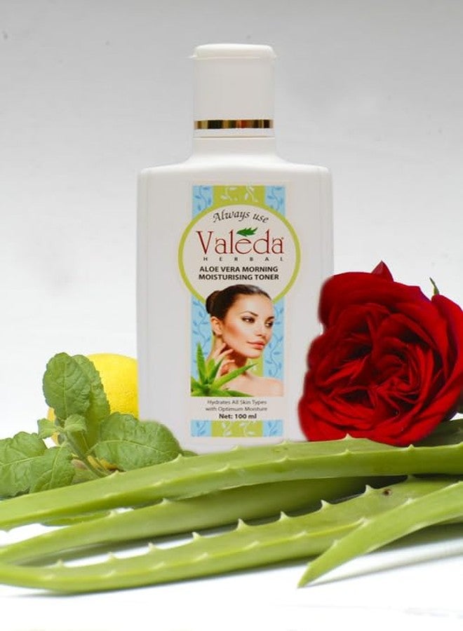 Valeda Herbal Aloe Vera Morning Moisturising Toner, 100 ml - Image 1