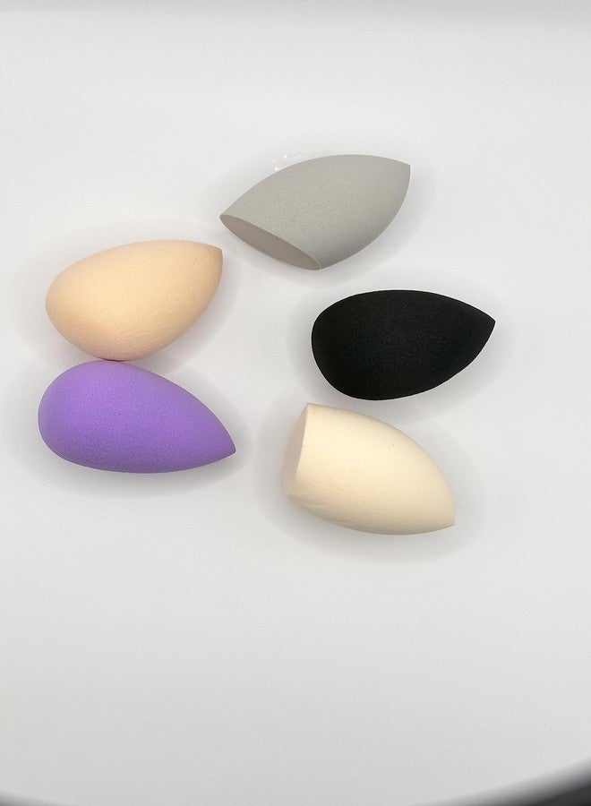 MACCC Miracle Complexion Sponge, Makeup Blending Sponge, For Foundation, Offers Light To Medium Coverage, Natural, Dewy Makeup, Orange Sponge, Latex-Free Foam (5 big) - Image 3