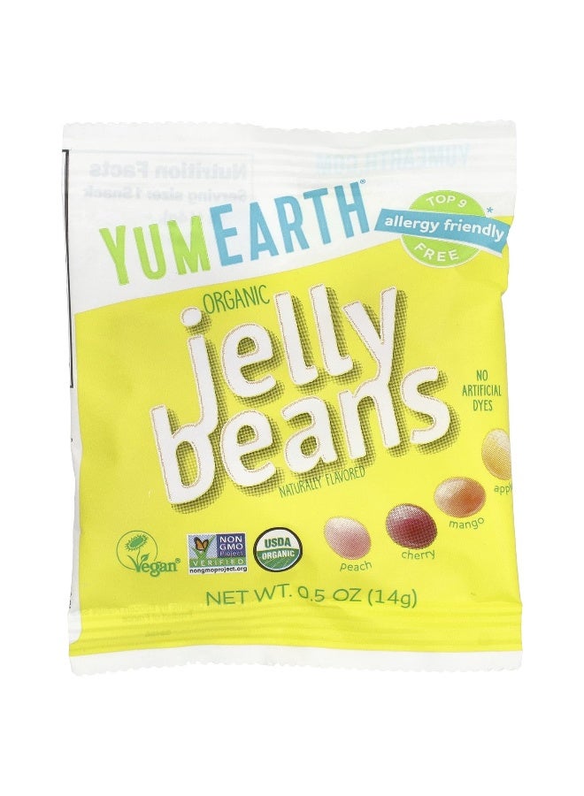 YumEarth YumEarth, Organic Jelly Beans, 15 Snack Packs, 0.5 oz (14 g) Each  - Image 3