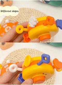 GROIC Baby Sensory Toys, Toddler Animal Yellow Duck Finger Push Toy, Exercise Finger Flexible Toy for Toddlers Infant Toy  - Image 2