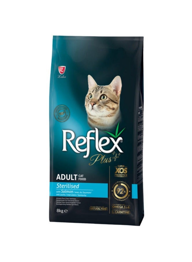 ريفليكس طعام ريفلكس بلس المعقم للقطط البالغة مع سمك السلمون 1.5 كجم - Image 1