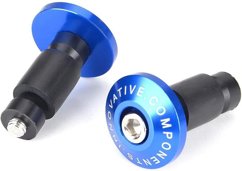 Goldfire Motorcycle 7/8'' Handle Bar End Weights Handlebar Grips Cap Anti Vibration Silder Plug Fits for Yamaha Kawasaki Dirt Bike (blue) - Image 2