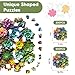 Mys Aurora Succulent Wooden Puzzles for Adults 200 Piece Unique Shaped Wood Jigsaw Puzzles for Adults and Kids Fun Challenging Puzzles Family Game Gift Medium 112 x 11 - Image 4