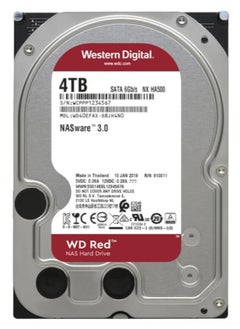 Western Western Digital Red 4TB WD40EFAX 3.5" SATA 256MB Cache Internal Enterprise Drive  - Image 1
