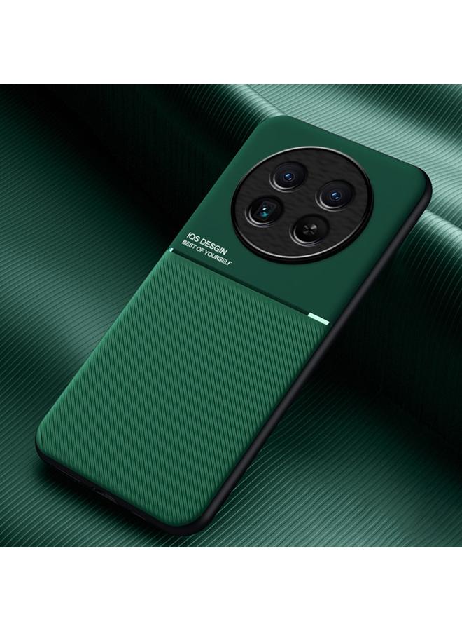 S-TOP Case For Realme 12 Classic Tilt Strip Grain Magnetic PC Hybrid TPU Phone Case - Image 1