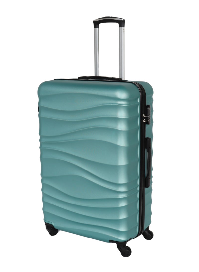 Viper Green 360° Spinner Luggage - Stylish and practical design, strong and lightweight material, built-in digital security lock and ideal storage capacity (small size).