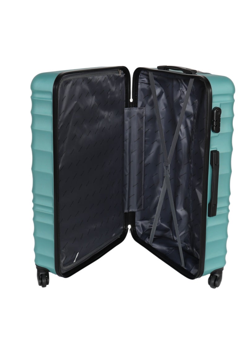 Viper Green 360° Spinner Luggage - Stylish and practical design, strong and lightweight material, built-in digital security lock and ideal storage capacity (small size).