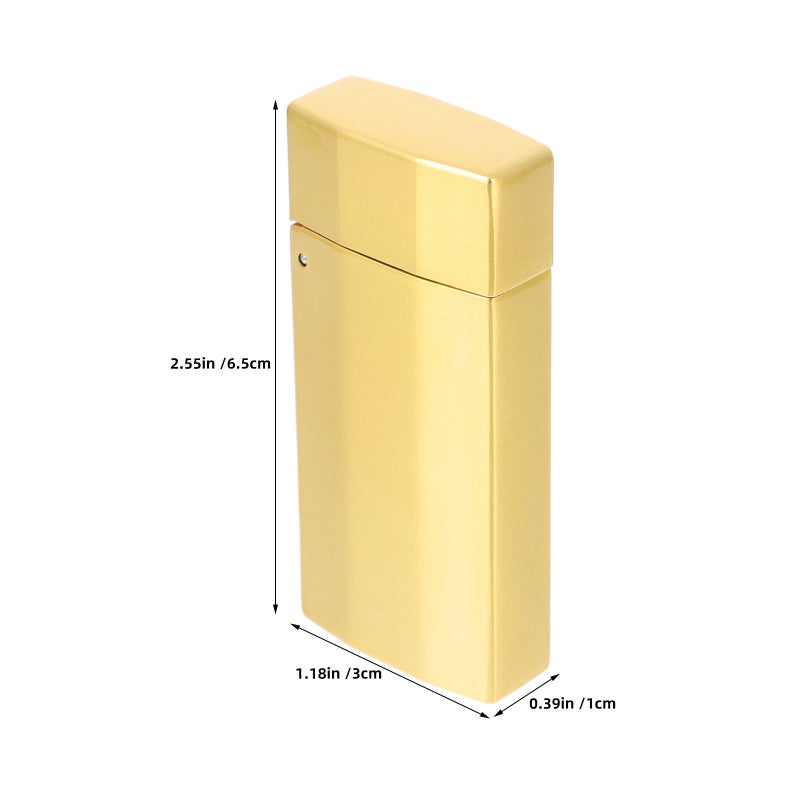 2pcs Case - Zinc Alloy Sleeve With - Metallic Protective Cover Organizer For Home Outdoor Travel Storage - Image 5