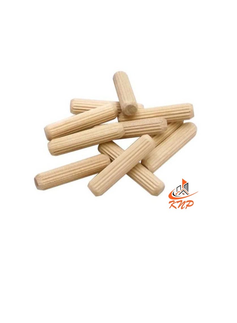 KNP Wooden Dowel Pin (Pack of 12) 6MMX40MM  - Image 3