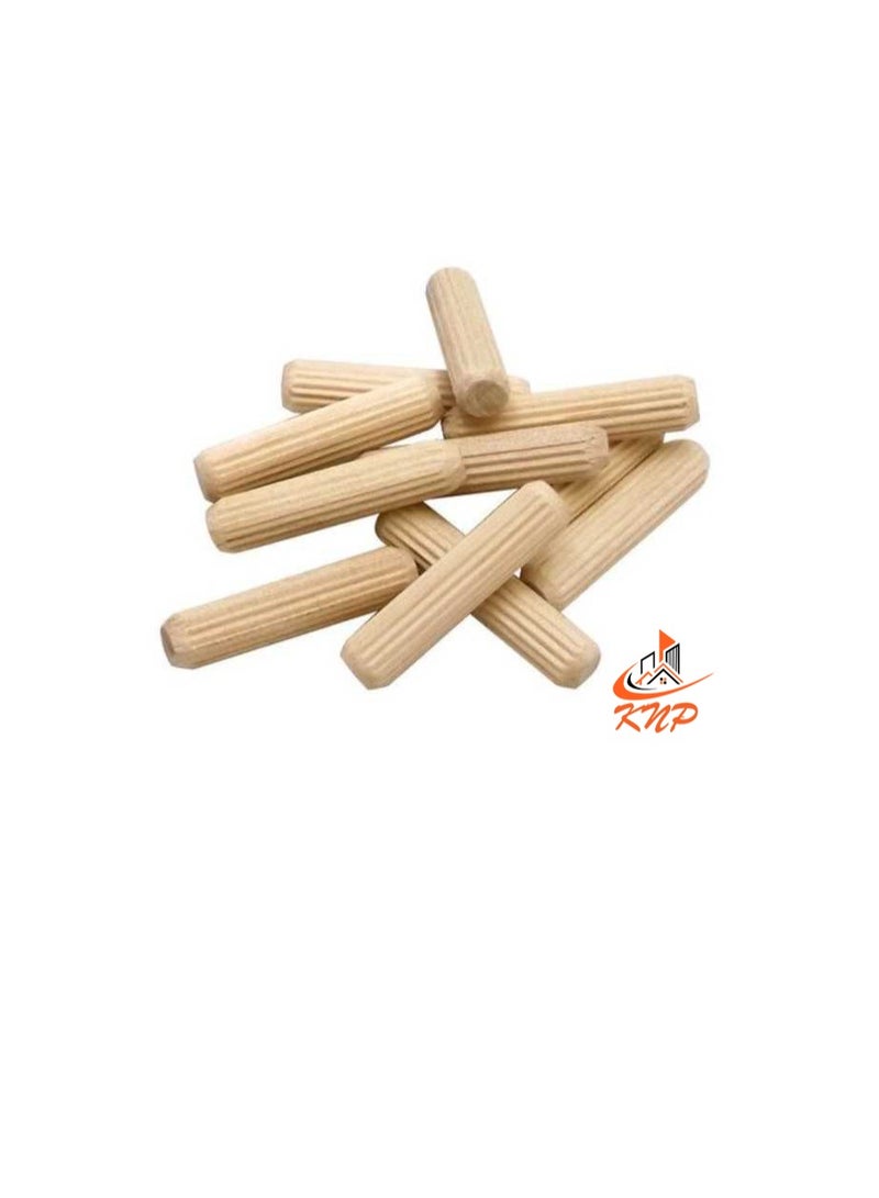 KNP Wooden Dowel Pin (Pack of 12) 6MMX40MM  - Image 2