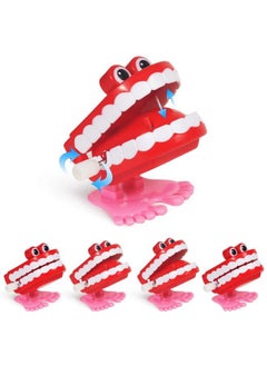 FOBU 16 Pack Wind Up Teeth Walking Babbling Teeth Chattering Teeth For Party Favors Supplies Props For Halloween Gag Shows  - Image 5