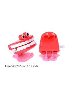 FOBU 16 Pack Wind Up Teeth Walking Babbling Teeth Chattering Teeth For Party Favors Supplies Props For Halloween Gag Shows  - Image 3