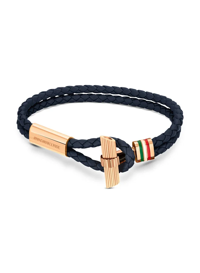 Ducati Corse Ducati Collezione T Navy Bracelet For MenDTAGB2136806